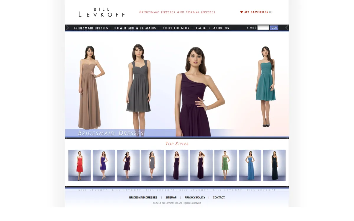 Bill Levkoff - screenshot, Web Archive · Jan 2013