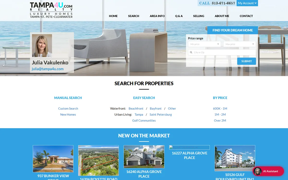 Tampa MLS - screenshot, Live · Sep 2026