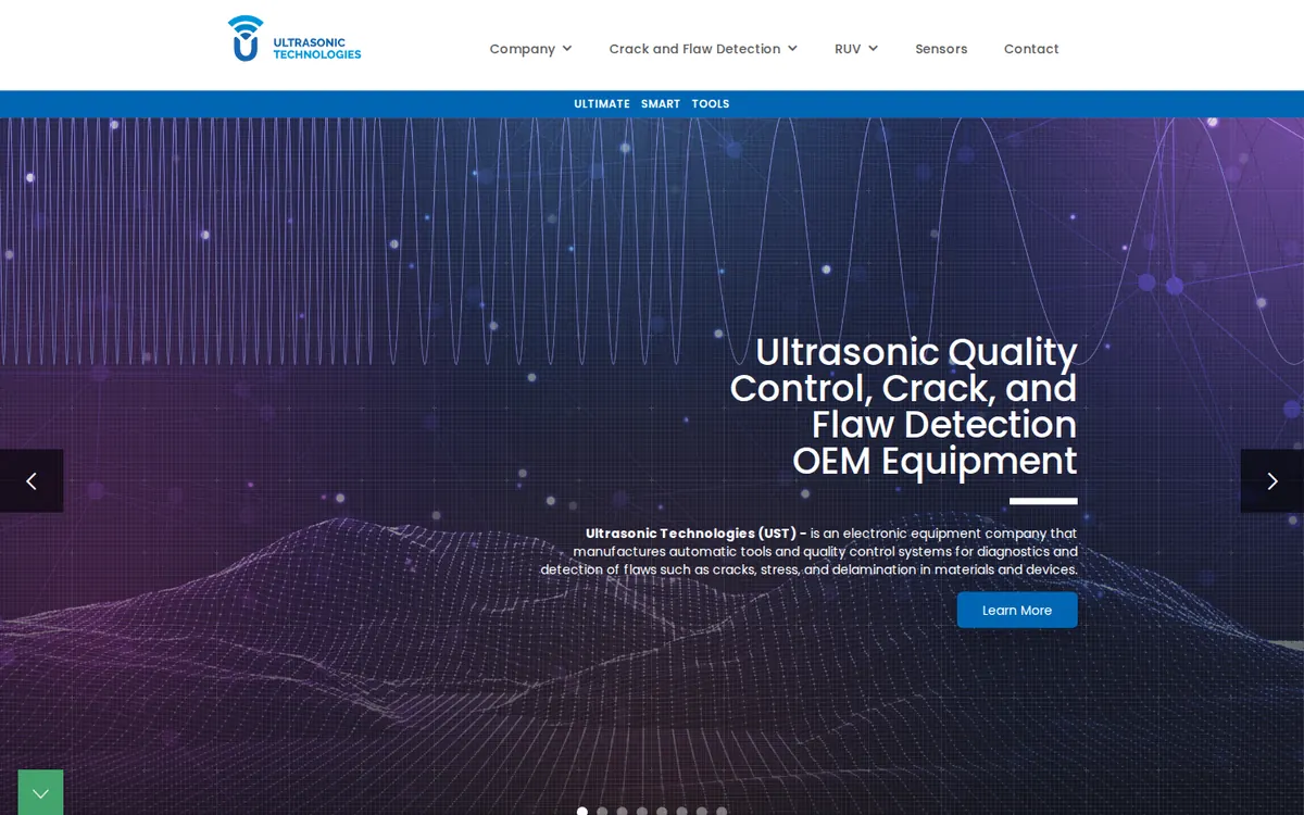 Ultrasonic Technologies - screenshot, Live · Sep 2026