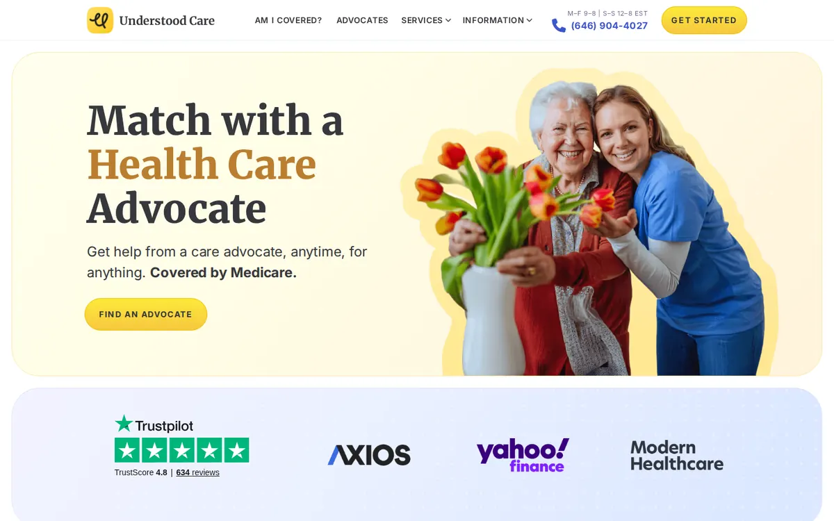 Understood Care - screenshot, Astro · Live · Sep 2026